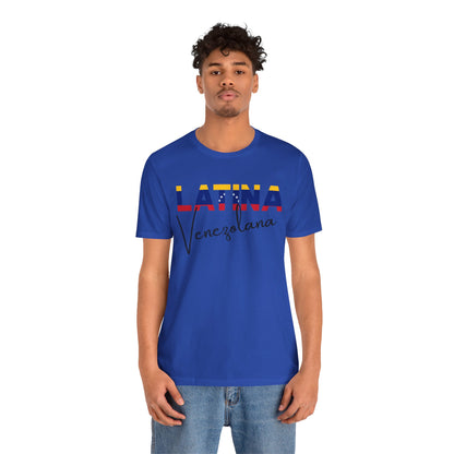Latina Venezolana, Shirt – Venezuela Latina Pride Graphic Tee for Women