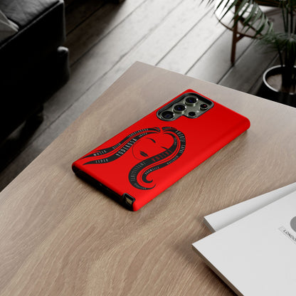 Red Fuerza Latina Tough Phone Case | Latina Empowerment Protective Cover