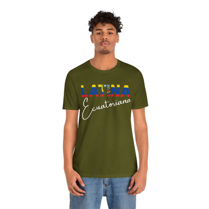 Latina Ecuatoriana Shirt | Ecuador Latina Pride Graphic Tee for Women