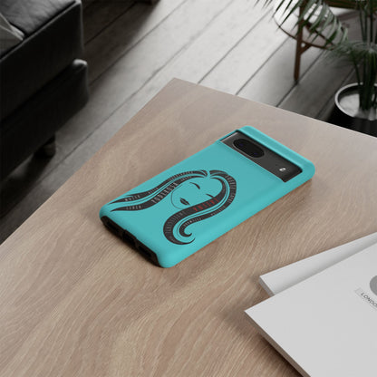 Blue Fuerza Latina Tough Phone Case | Latina Empowerment Protective Cover