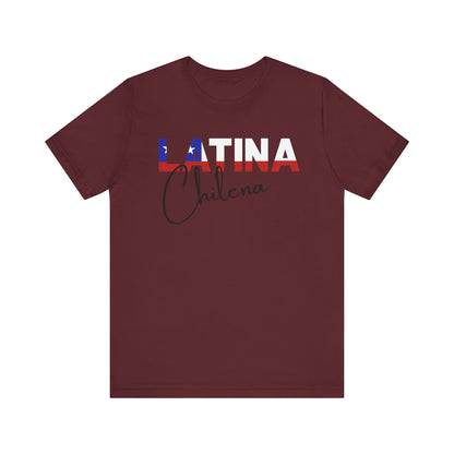 Latina Chilena, Shirts Latina Chilena Shirt – Chile Latina Pride Graphic Tee for Women