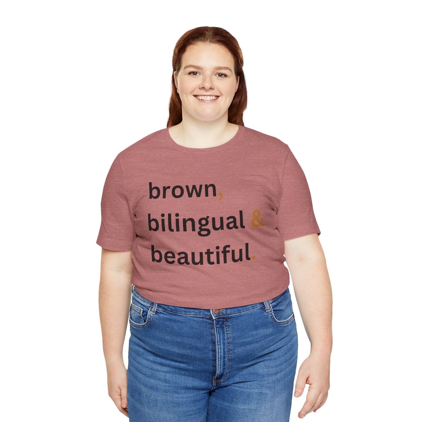 Brown, Bilingual and Beautiful Shirt | Latina Empowerment Pride Tee