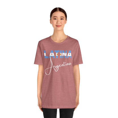 Latina Argentina Shirt – Argentina Latina Pride Graphic Tee for Women