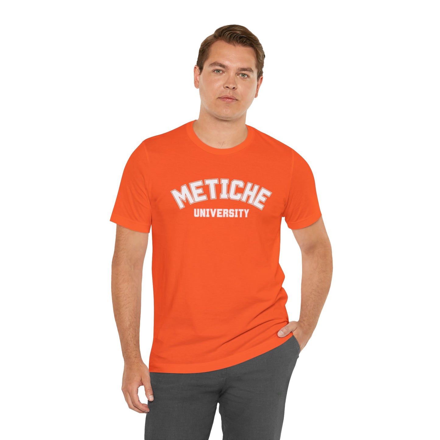 Metiche University Shirt | Funny Latina Graphic Tee