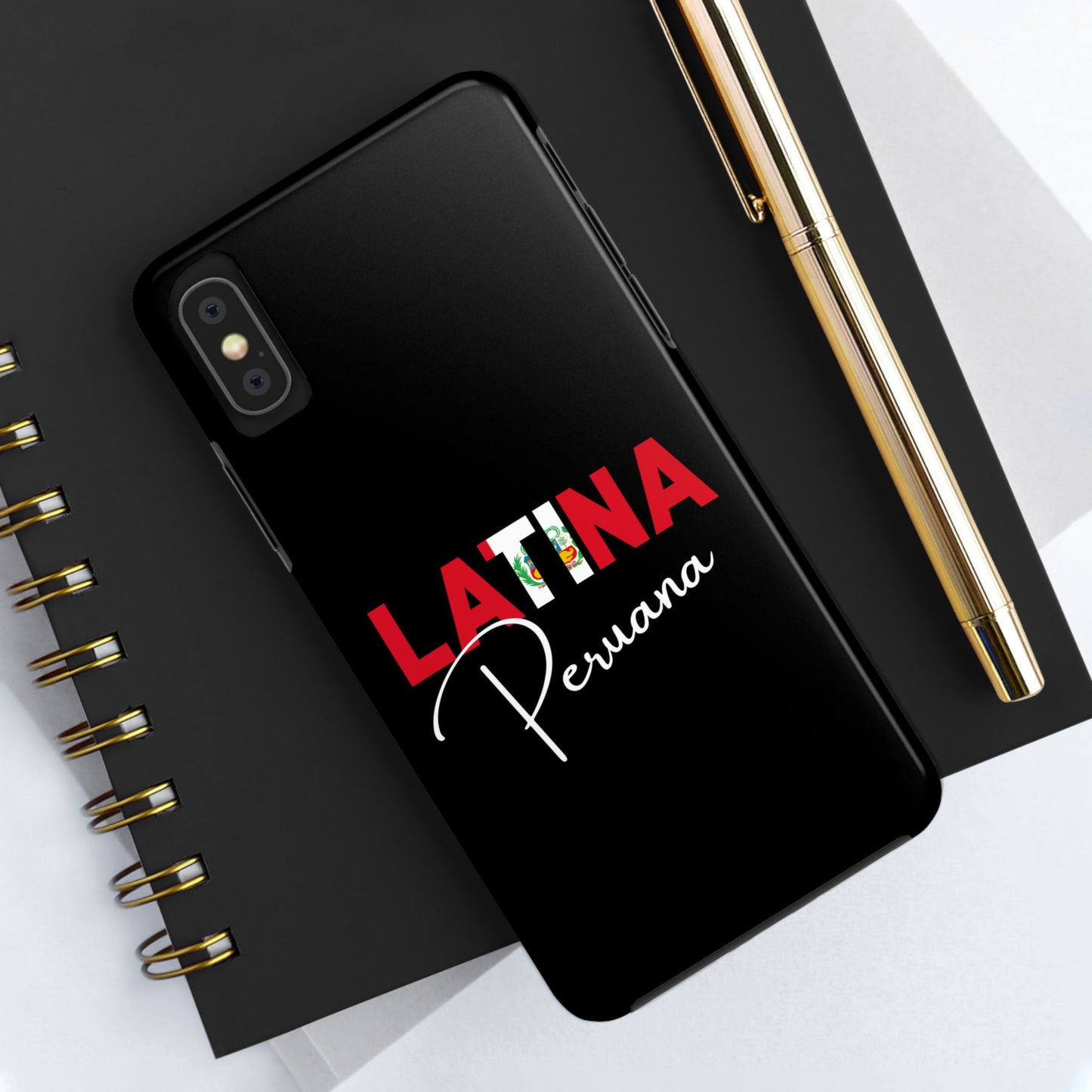 Latina Peruana Tough iPhone Case | Peru Latina Pride Protective Cover