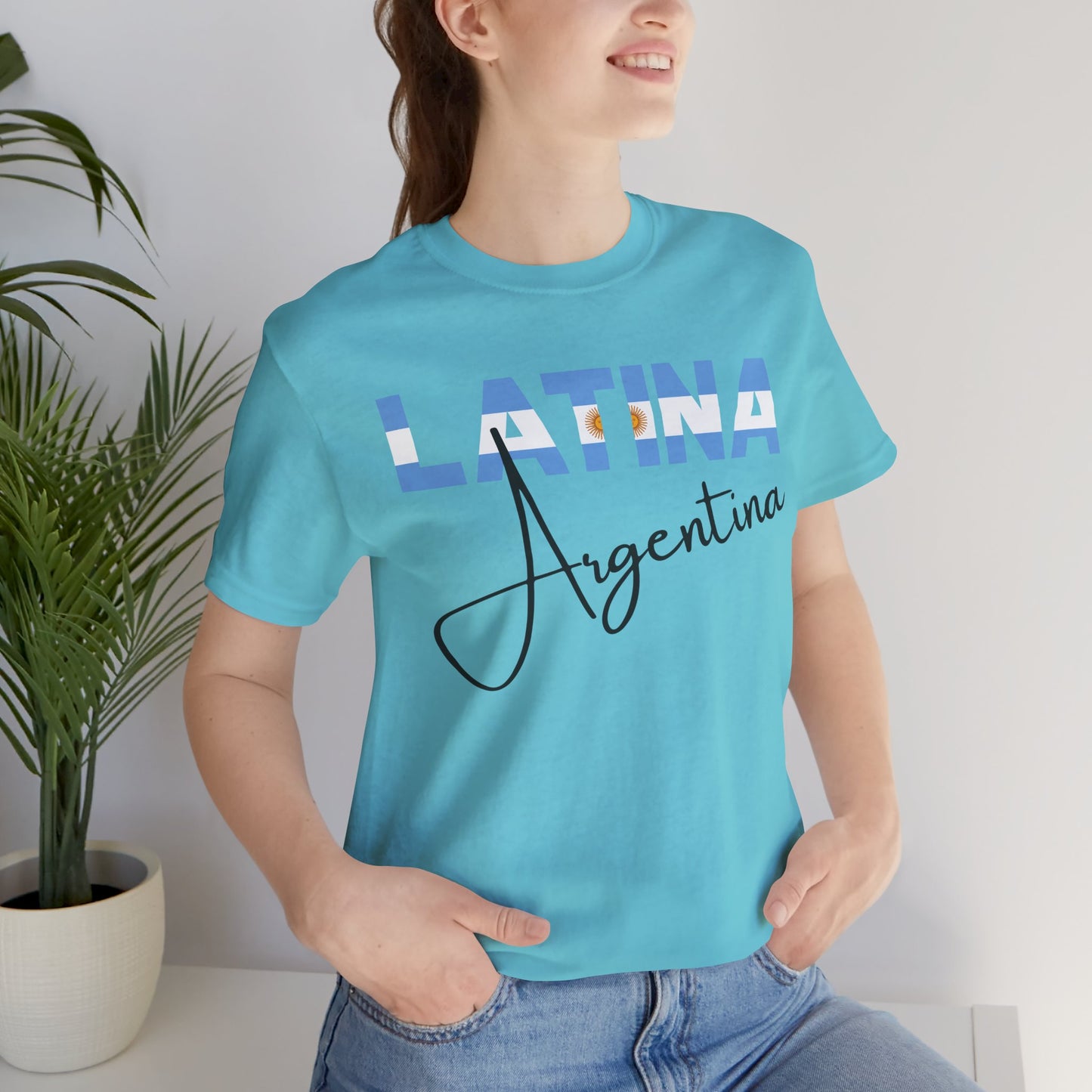 Latina Argentina Shirt – Argentina Latina Pride Graphic Tee for Women