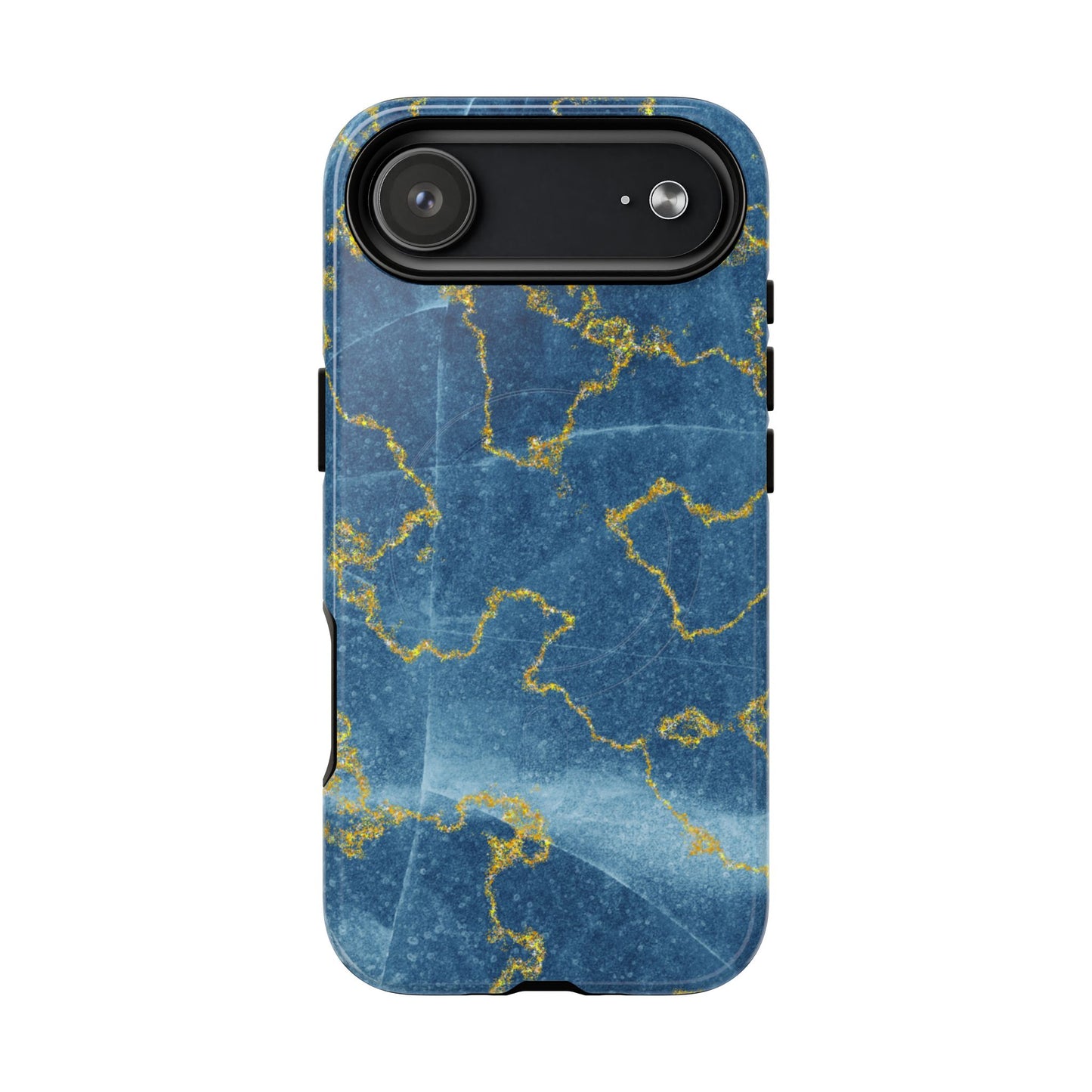 Azure Luxe Marble MagSafe Phone Case
