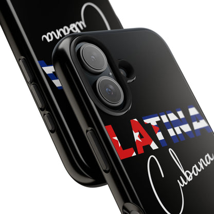 Latina Cubana Tough Phone Case | Cuba Latina Pride Protective Cover
