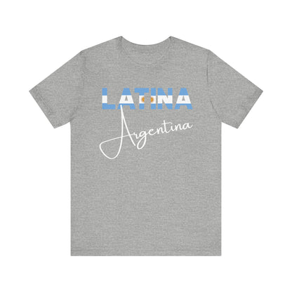 Latina Argentina Shirt – Argentina Latina Pride Graphic Tee for Women