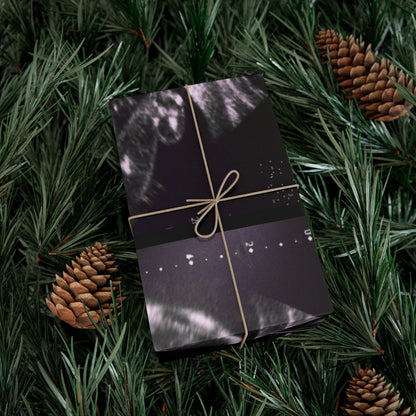 It's a Girl! Baby Announcement Gift Wrap, Unique Baby Shower Wrap, Personalized Sonogram Paper, Fun Pregnancy Reveal, New Parent Gift Wrap