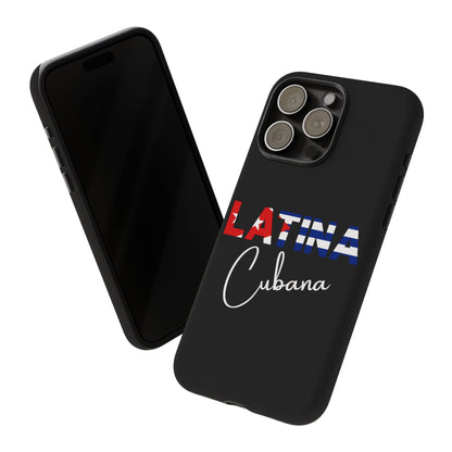 Latina Cubana Tough Phone Case | Cuba Latina Pride Protective Cover