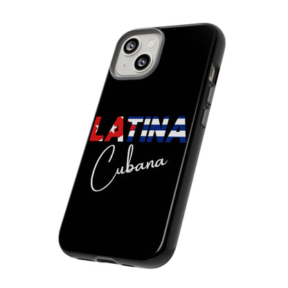 Latina Cubana Tough Phone Case | Cuba Latina Pride Protective Cover