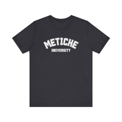 Metiche University Shirt | Funny Latina Graphic Tee