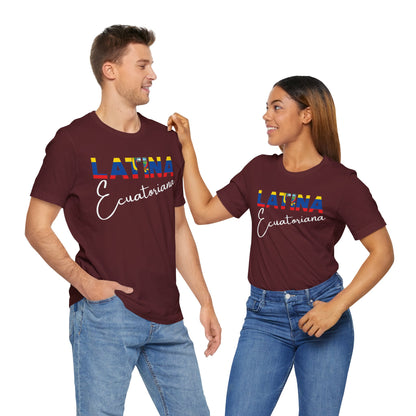 Latina Ecuatoriana Shirt | Ecuador Latina Pride Graphic Tee for Women