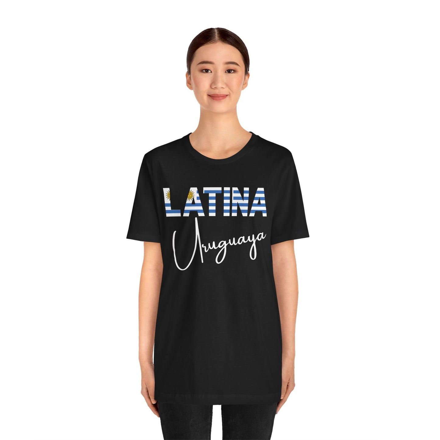Latina Uruguaya, Shirt – Uruguay Latina Pride Graphic Tee for Women