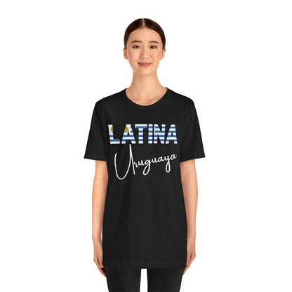 Latina Uruguaya, Shirt – Uruguay Latina Pride Graphic Tee for Women