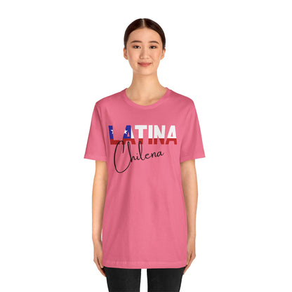 Latina Chilena, Shirts Latina Chilena Shirt – Chile Latina Pride Graphic Tee for Women