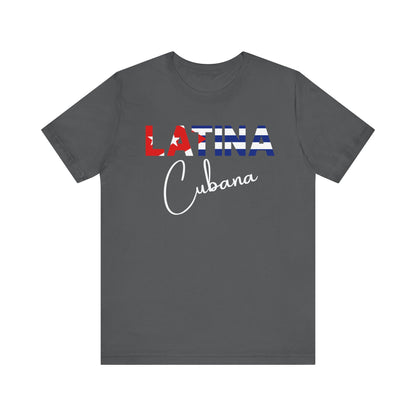 Latina Cubana Shirt | Cuba Latina Pride Graphic Tee for Women