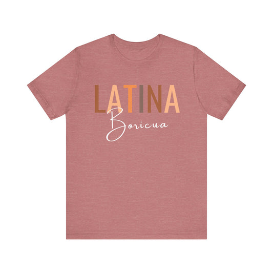 Latina Boricua Shirt | Puerto Rico Latina Pride Graphic Tee for Women