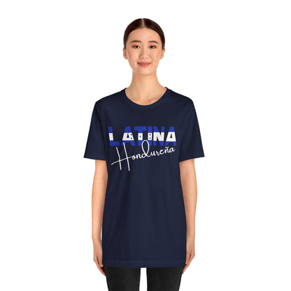 Latina Hondureña, Shirt - Honduras Latina Pride Graphic Tee for Women