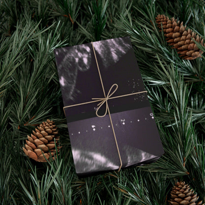 It's a Girl! Baby Announcement Gift Wrap, Unique Baby Shower Wrap, Personalized Sonogram Paper, Fun Pregnancy Reveal, New Parent Gift Wrap