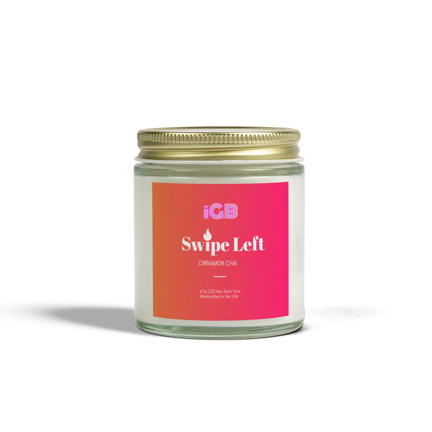 Swipe Left, Cinnamon Chai Candle (4oz, 9oz)