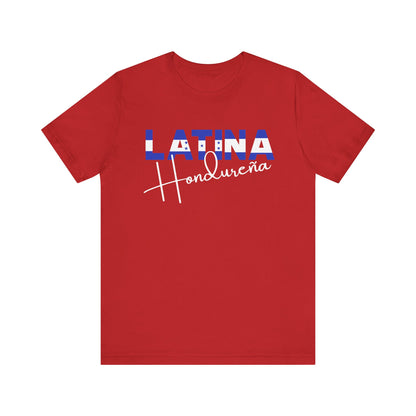 Latina Hondureña, Shirt - Honduras Latina Pride Graphic Tee for Women