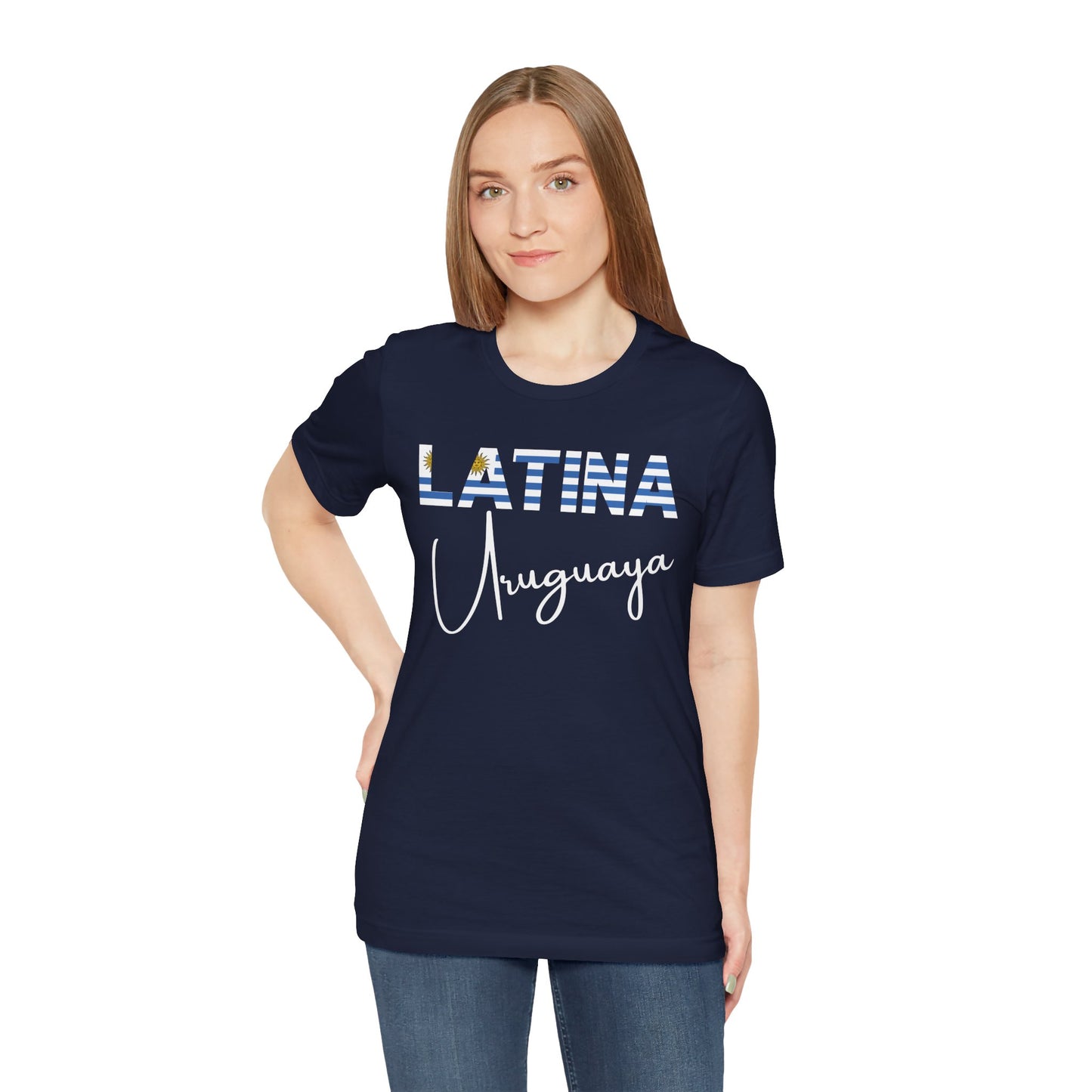 Latina Uruguaya, Shirt – Uruguay Latina Pride Graphic Tee for Women