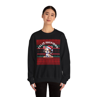 Feliz Navidog Ugly Christmas Sweater- French Bulldog