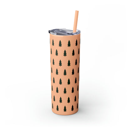 Christmas Tumbler with Straw, 20oz