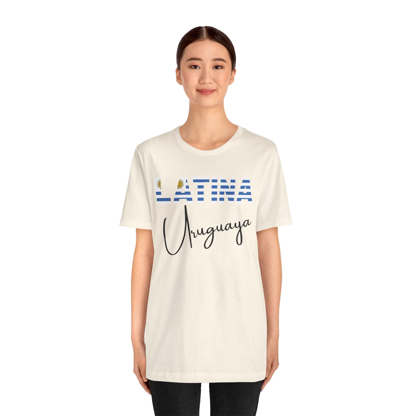 Latina Uruguaya, Shirt – Uruguay Latina Pride Graphic Tee for Women