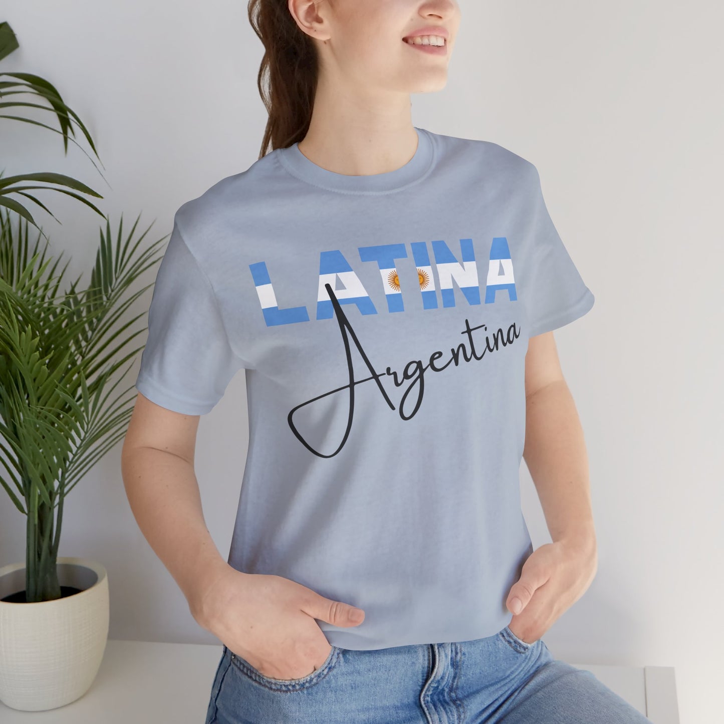 Latina Argentina Shirt – Argentina Latina Pride Graphic Tee for Women