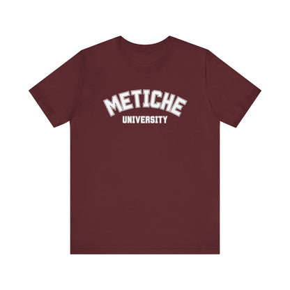 Metiche University Shirt | Funny Latina Graphic Tee