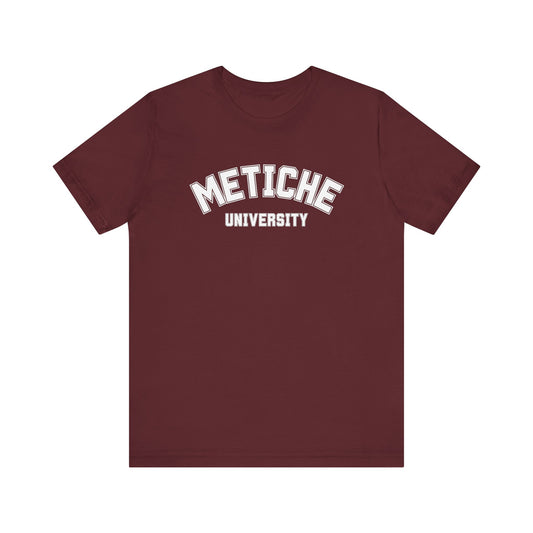 Metiche University Shirt | Funny Latina Graphic Tee