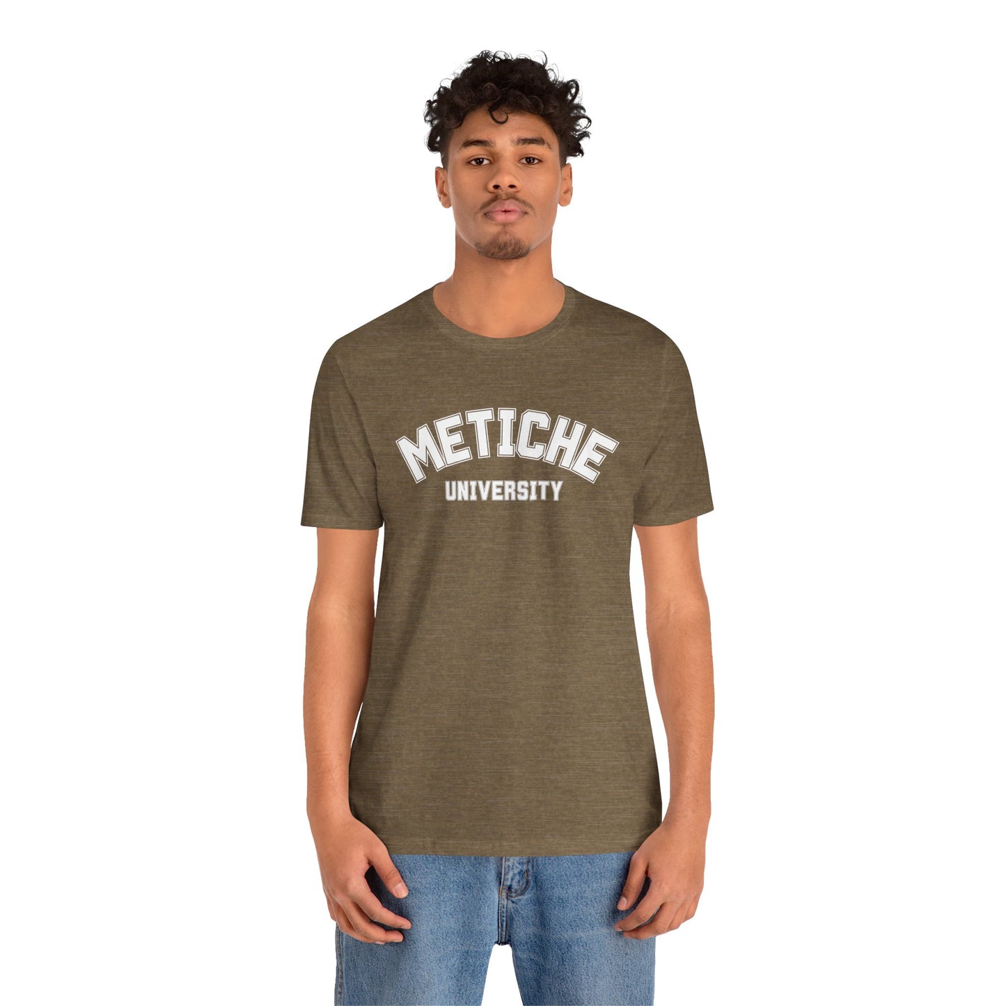 Metiche University Shirt | Funny Latina Graphic Tee