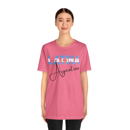Latina Argentina Shirt – Argentina Latina Pride Graphic Tee for Women