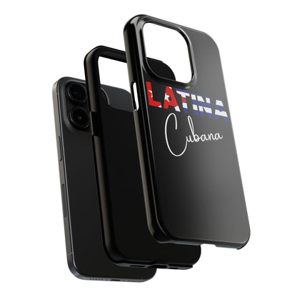 Latina Cubana Tough Phone Case | Cuba Latina Pride Protective Cover
