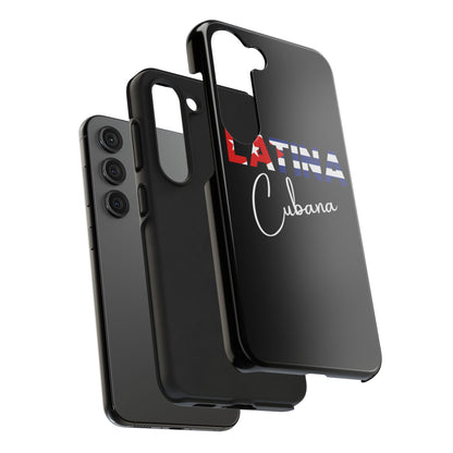 Latina Cubana Tough Phone Case | Cuba Latina Pride Protective Cover