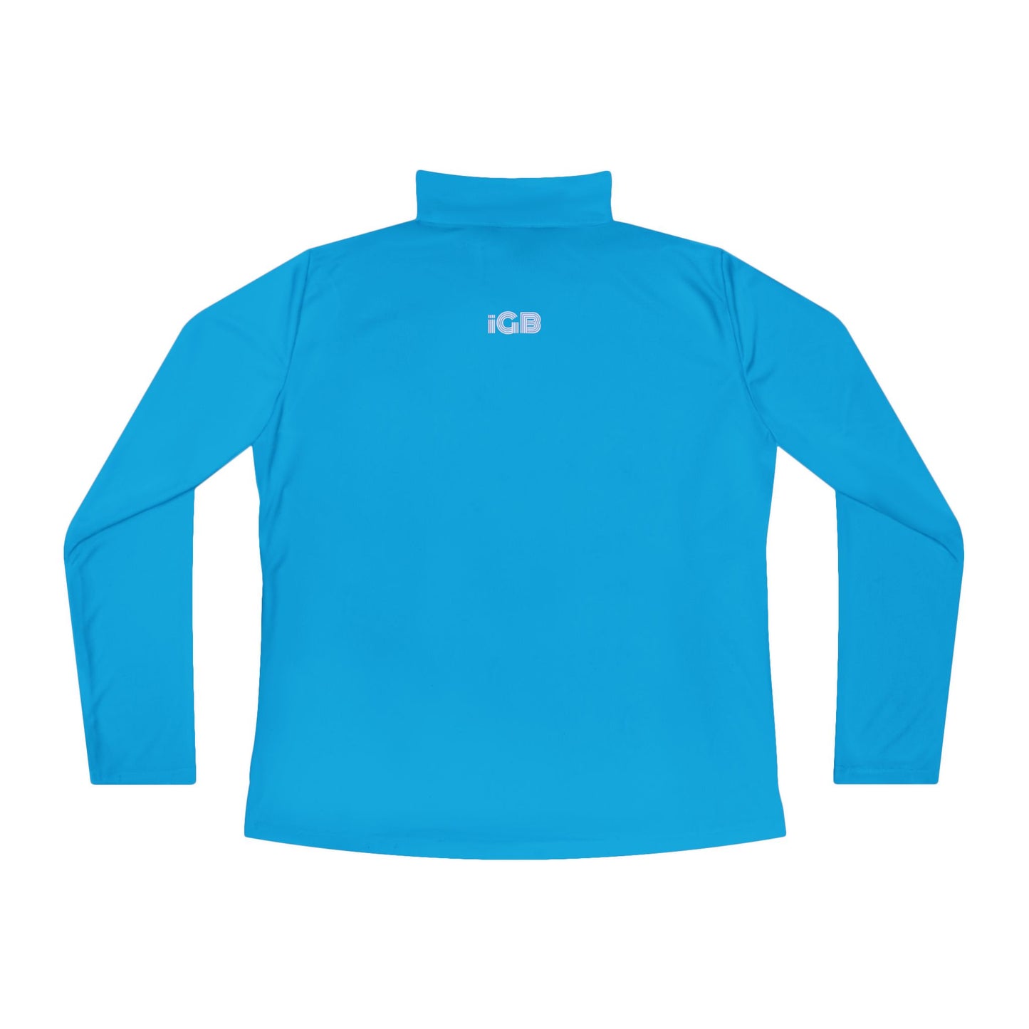 iGB Fits Ladies Quarter-Zip Pullover | Cozy, Stylish Activewear for All Seasons, Perfect for Workouts, Casual Outings, Gift for Her, Marathon Gear