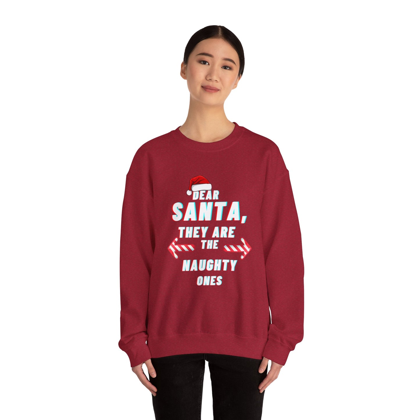 Dear Santa, They Are the Naughty Ones Ugly Christmas Sweater