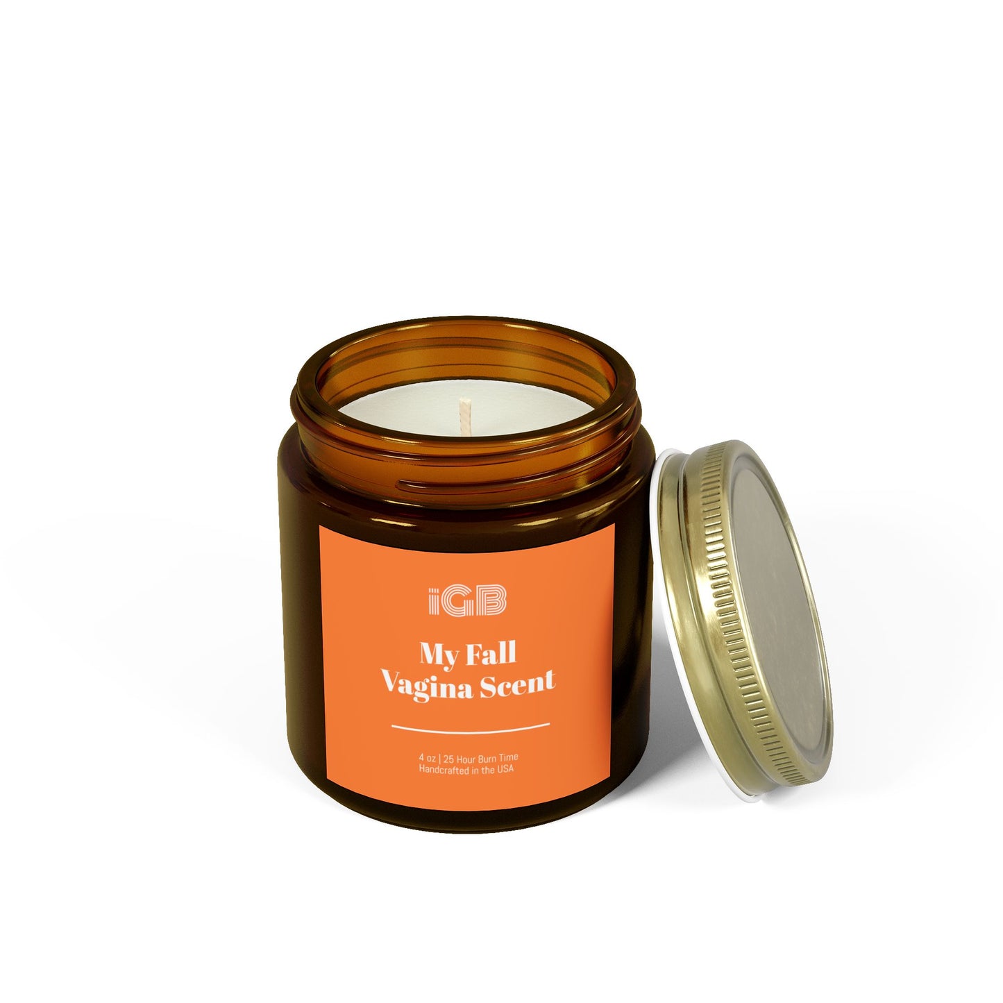 Fall Scented Candle - My Fall Vagina Scent, Cozy Home Decor, Gift for Her, Aromatherapy, Seasonal Candle