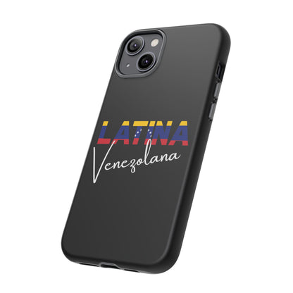 Latina Venezolana Tough Phone Case | Latina Venezolana iPhone Case | Venezuela Latina Pride Protective Cover
