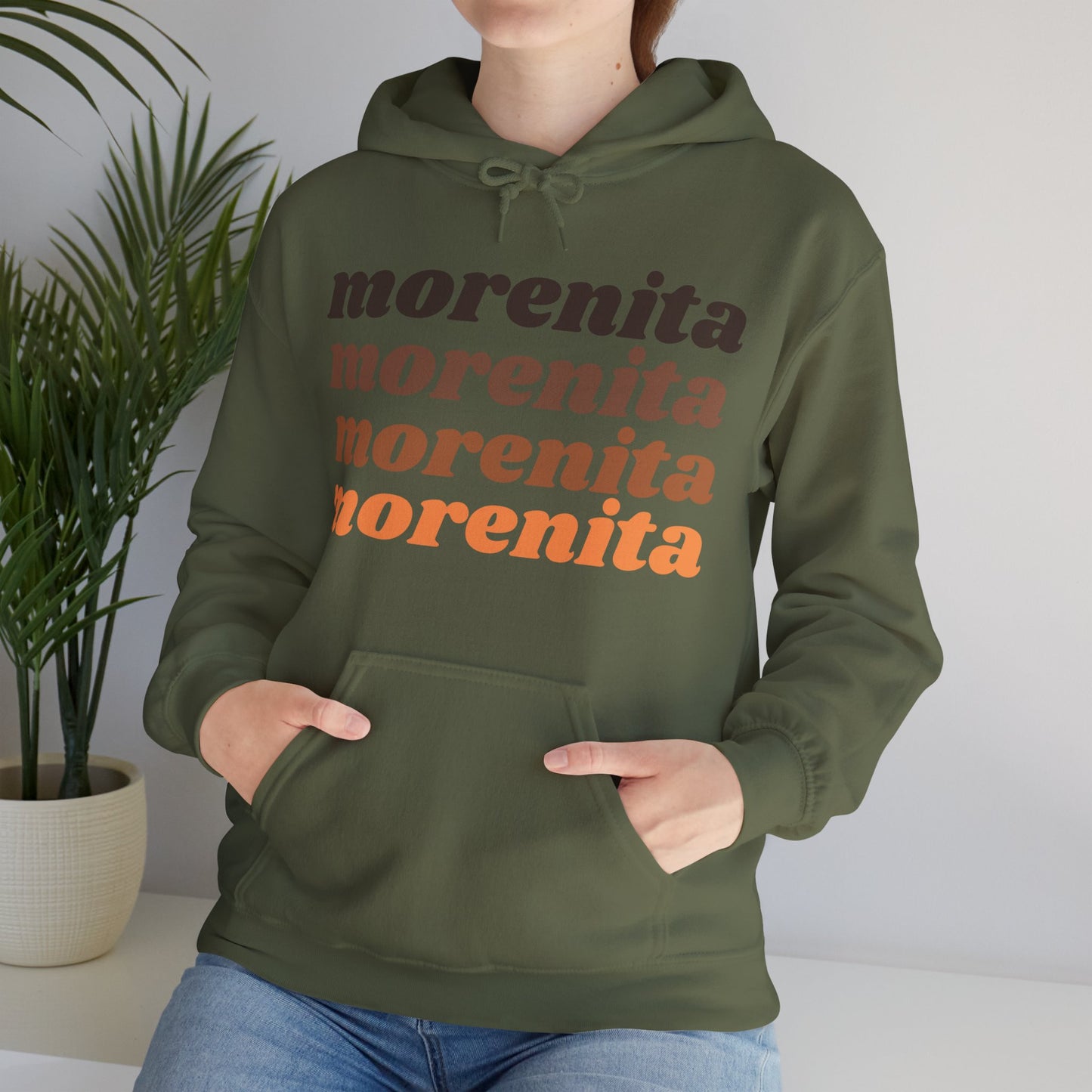 Morenita Hooded Sweatshirt | Latina Pride Empowerment Hoodie