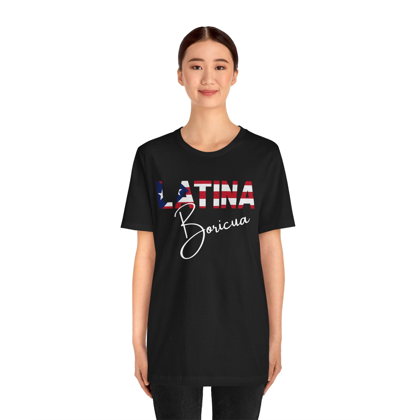 Latina Boricua Shirt | Puerto Rico Latina Pride Graphic Tee for Women