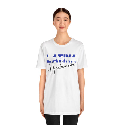 Latina Hondureña, Shirt - Honduras Latina Pride Graphic Tee for Women