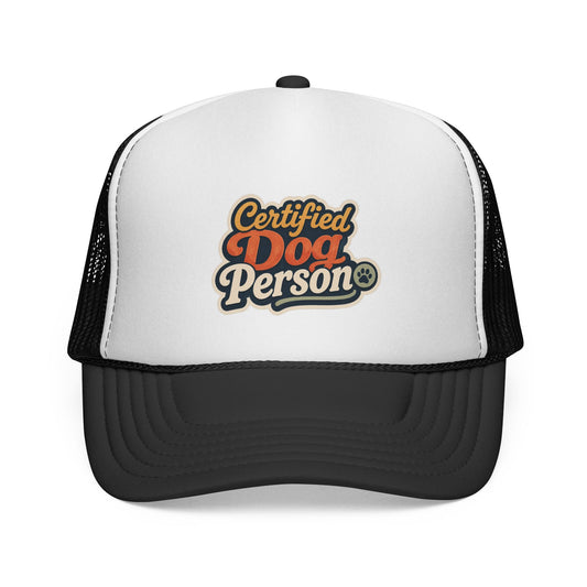 Certified Dog Person Trucker Cap