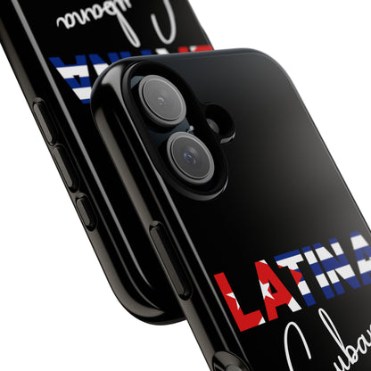 Latina Cubana Tough Phone Case | Cuba Latina Pride Protective Cover
