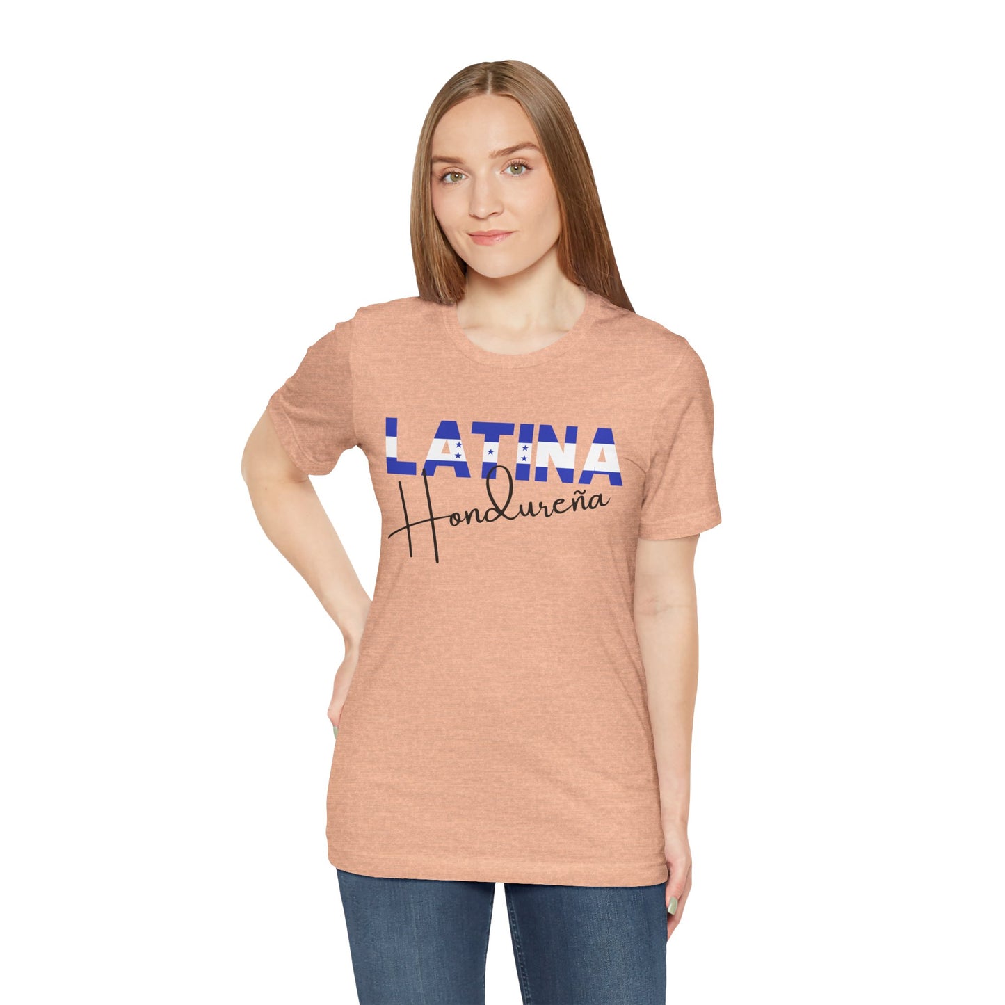 Latina Hondureña, Shirt - Honduras Latina Pride Graphic Tee for Women