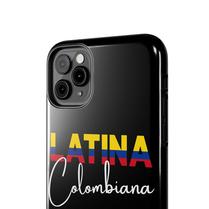 Latina Colombiana Tough iPhone Case | Colombia Latina Pride Protective Cover