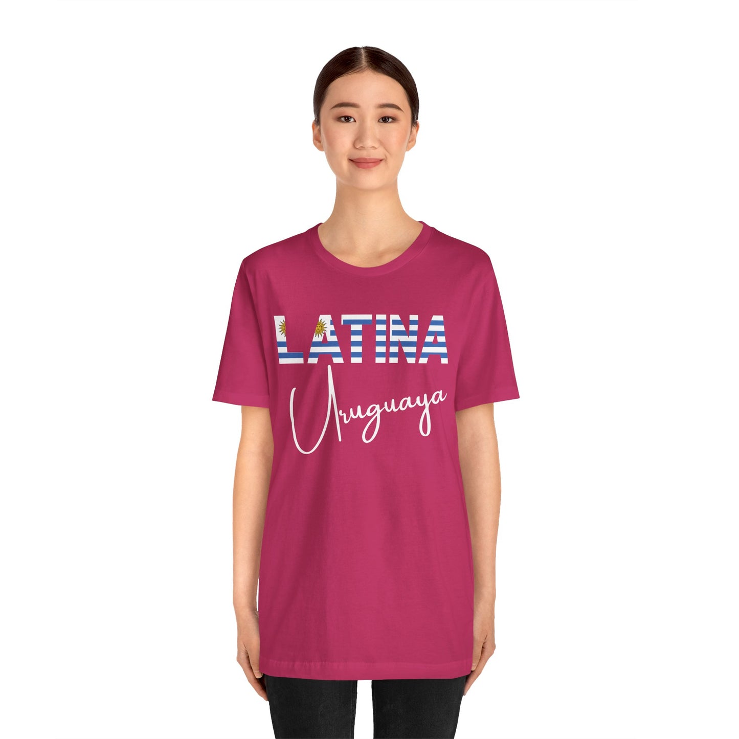 Latina Uruguaya, Shirt – Uruguay Latina Pride Graphic Tee for Women
